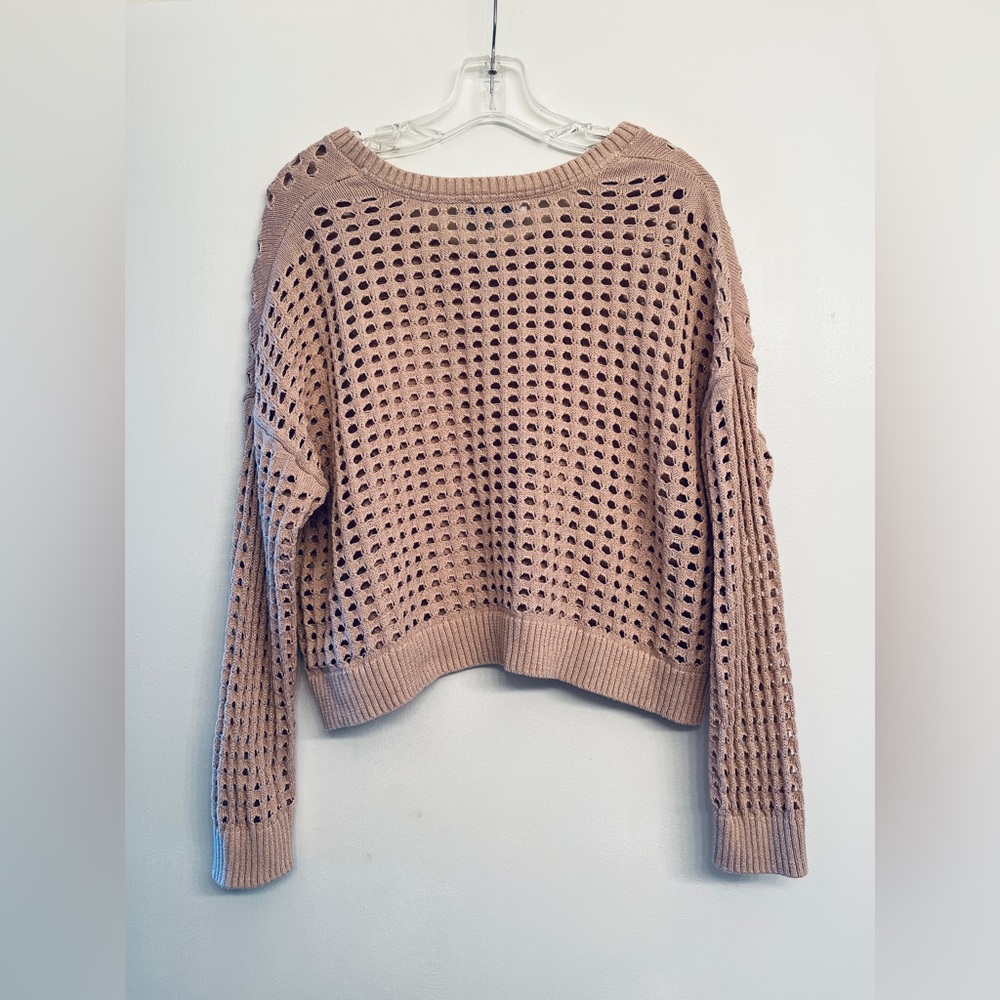 OPEN STITCH POINTELLE
SWEATER by DKNY JEANS Size S. New without tags. - Picture 3 of 7